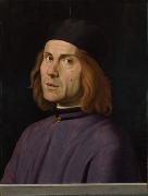 Portrait of Battista Fiera Lorenzo  Costa